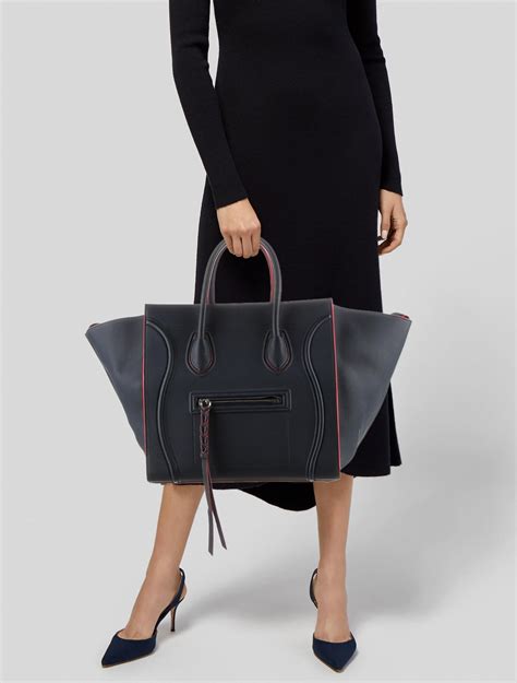 celine tote bag phantom|the Celine luggage tote.